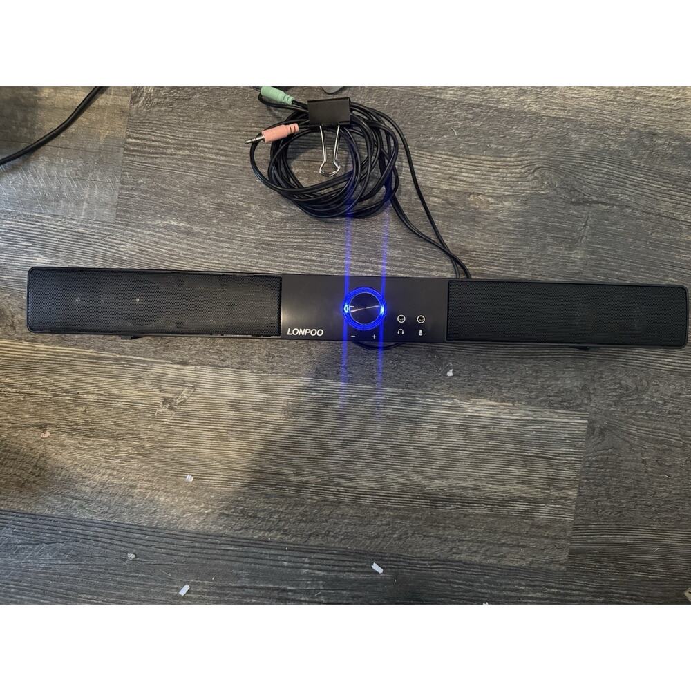 20 in Lonpoo Model: LP-700 mini tv computer soundbar Speaker Bluetooth Aux USB